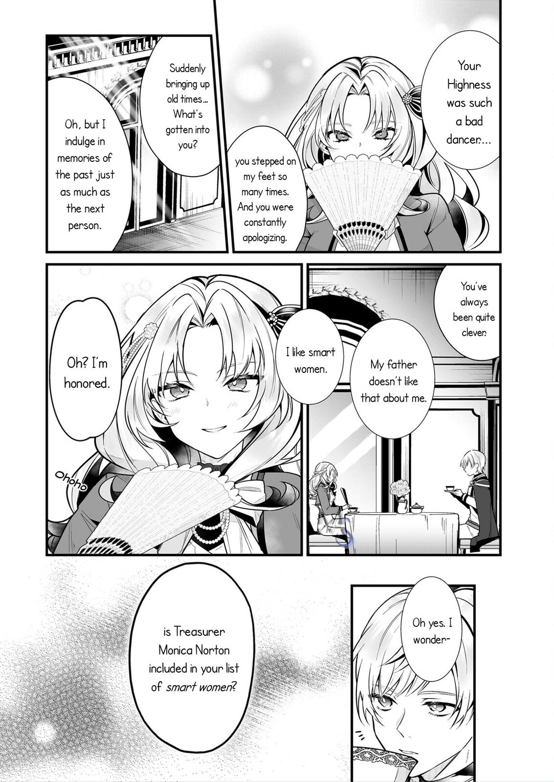 Secrets of the Silent Witch Chapter 16-2 - Page 3 - Secrets of the Silent Witch manga Chapter 16-2
