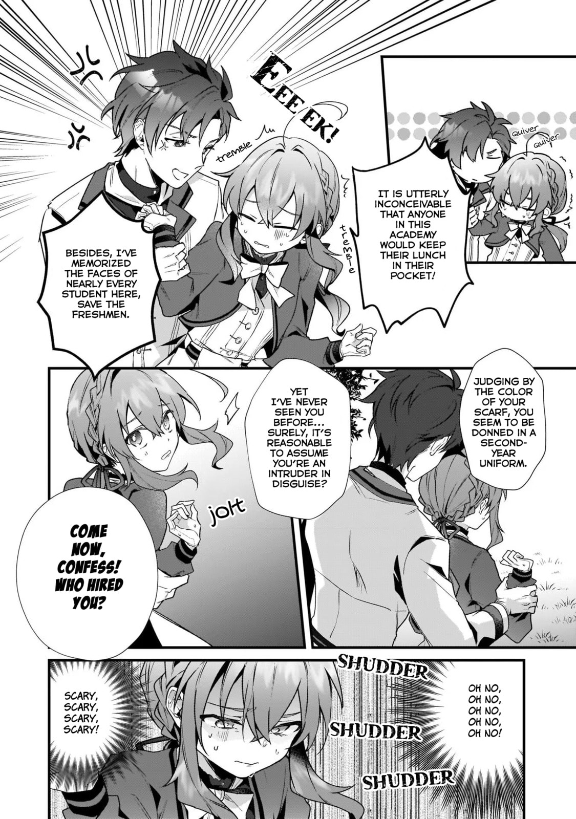 Secrets of the Silent Witch Chapter 3-2 - Page 2 - Secrets of the Silent Witch manga Chapter 3-2