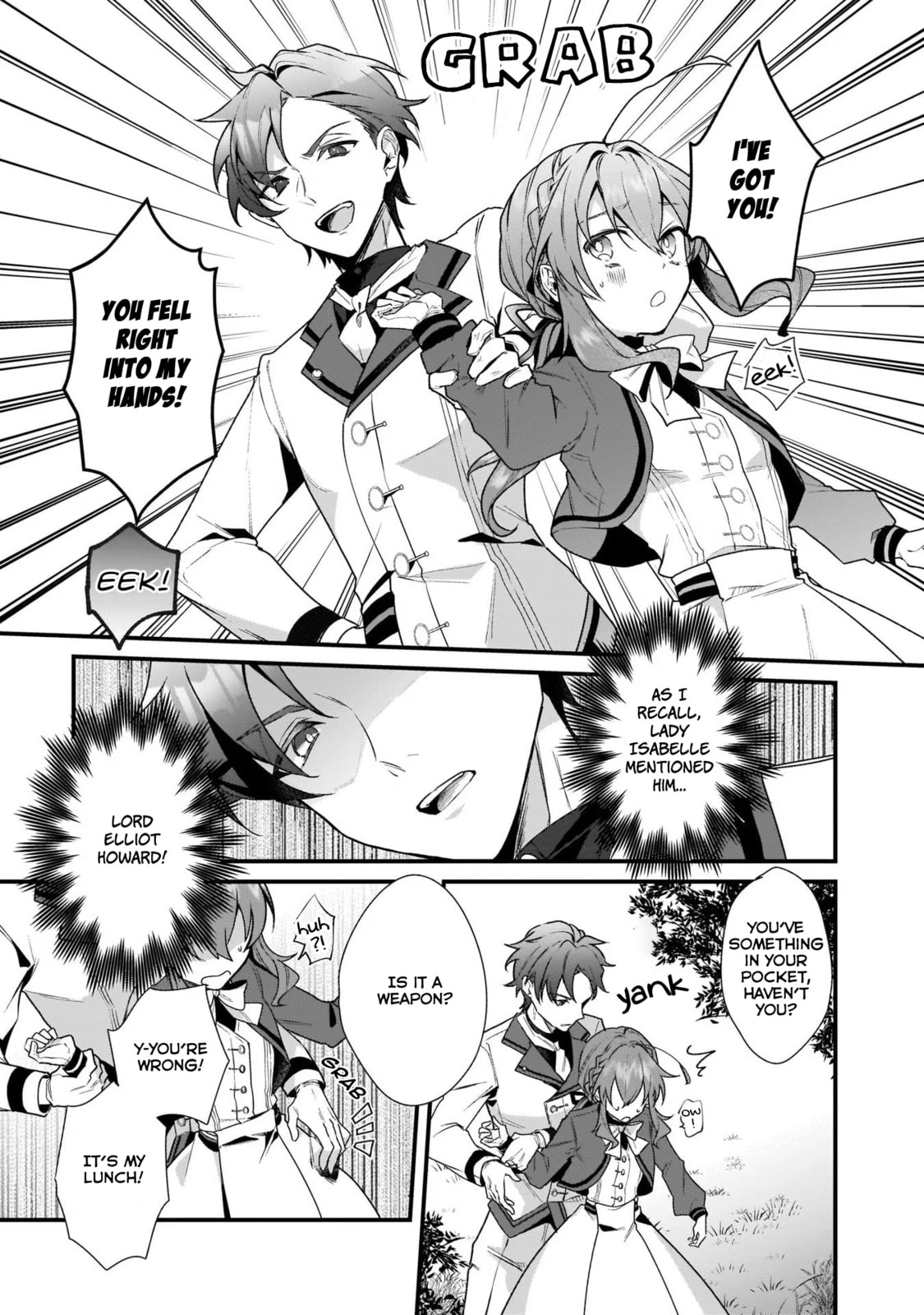 Secrets of the Silent Witch Chapter 3-2 - Page 1 - Secrets of the Silent Witch manga Chapter 3-2